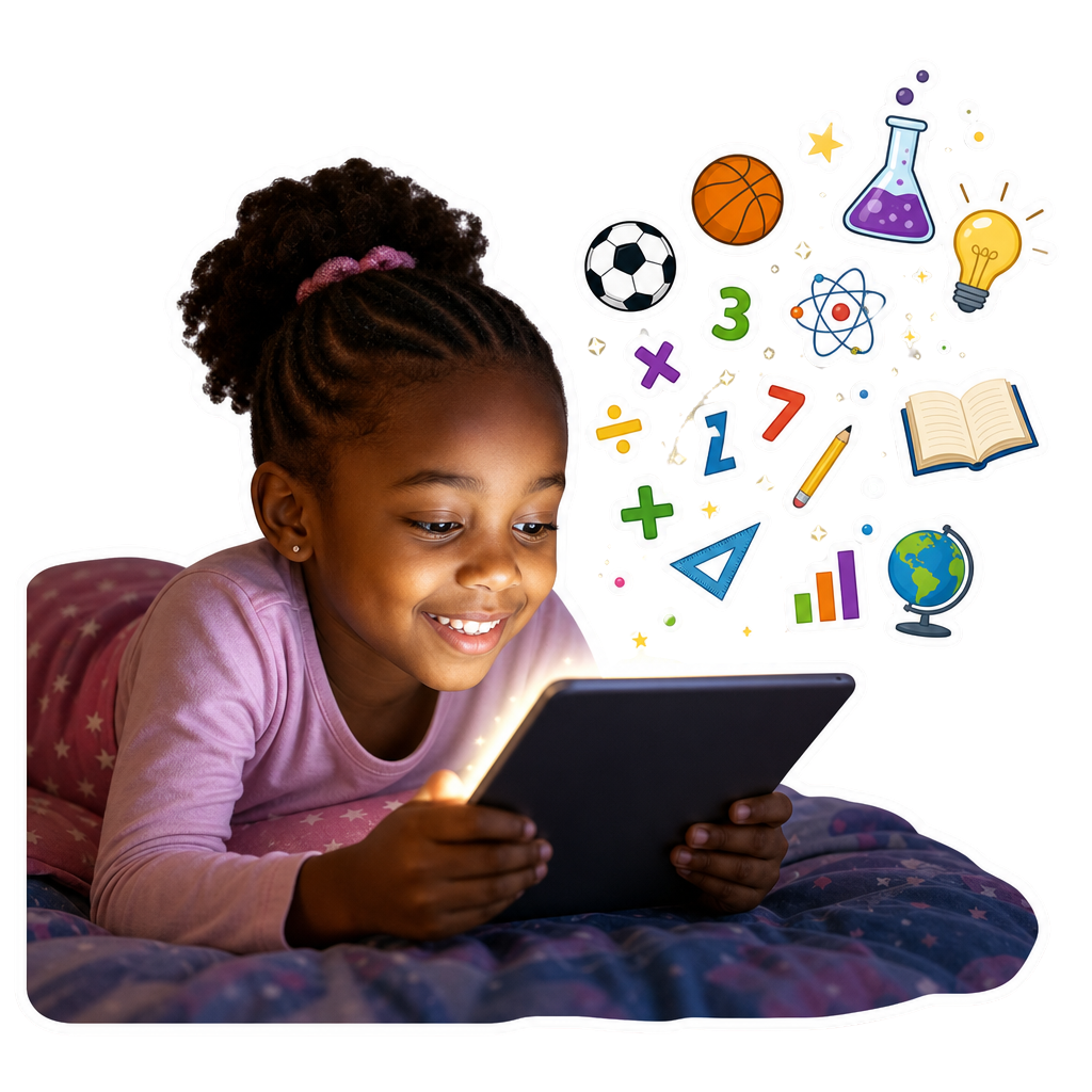 Kids learning together